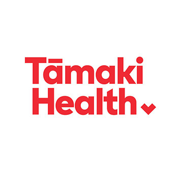 Red text logo for Tamaki Health, a Safe365 client