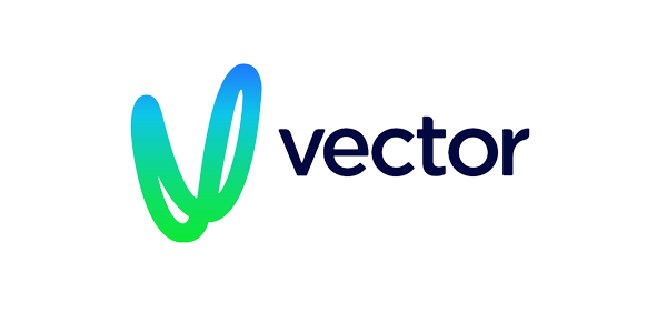 Text and graphic logo for vector, a Safe365 client
